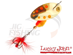 Вращающаяся блесна Lucky John Excentric In-Line 2.5gr #005