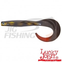 Приманка Lucky John 3D Series Kubira Fire Tail 7&quot; #PG38