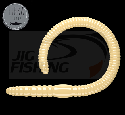 Мягкие приманки Libra Lures Flex Worm 95mm #005 Cheese