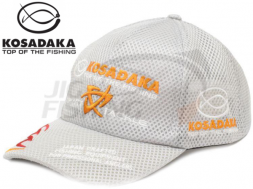 Бейсболка сетчатая Kosadaka Smart Tackle серый