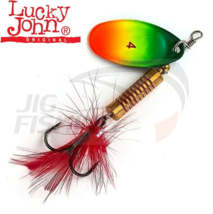 Блесна вращающаяся Lucky John Spin-X Round 1 3.5gr #FT