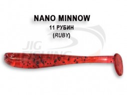Мягкие приманки Crazy Fish Nano Minnow 1.6&quot; 11 Ruby
