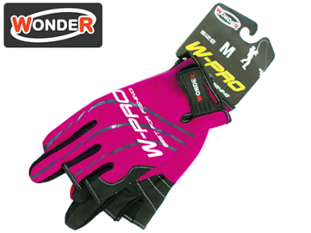 Перчатки Wonder Pink без трех пальцев #S