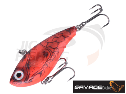 Воблер Savage Gear TPE Soft Vibes 66S #07 Red Crayfish