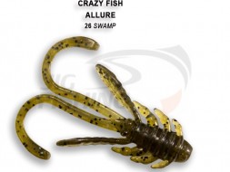 Мягкие приманки Crazy Fish Allure 2&quot;   26 Swamp