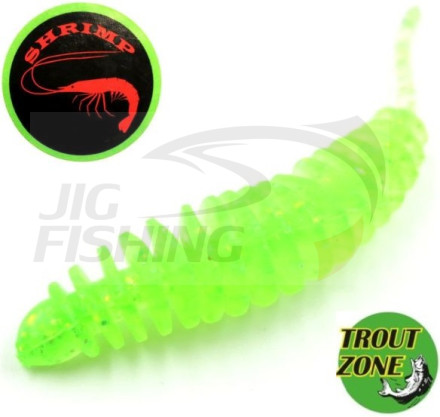 Мягкие приманки Trout Zone Plamp 2.2&quot; Green FLK Shrimp
