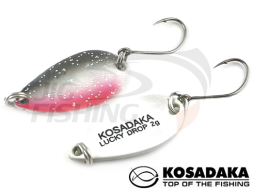 Колеблющаяся блесна Kosadaka Trout Police Lucky Drop 23mm 2gr #F24