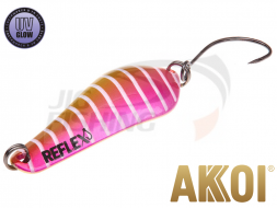 Блесна колеблющаяся Akkoi Reflex Crystal 40mm 3.6gr #R20