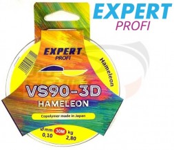 Монофильная леска Expert Profi VS90-3D Hameleon Brown Clear 30m 0.10mm 2.8kg