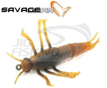 Мягкие приманки Savage Gear 3D TPE Mayfly Nymph 50 Brown