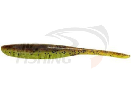 Мягкие приманки Keitech Shad Impact 4&quot; #401 Green Pumpkin Chart