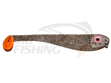 Плоские приманки Asmak Flat Bait Shad Black Gold 120mm