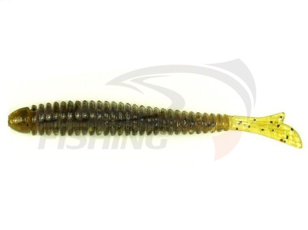 Мягкие приманки Bait Breath Fish Tail Ringer 2.8&quot; #817 Dark Green Pumpkin