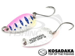 Колеблющаяся блесна Kosadaka Trout Police Lucky Drop 23mm 2gr #F25