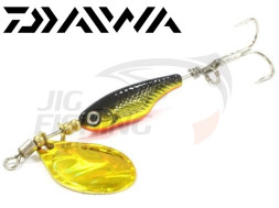 Блесна вращающаяся Daiwa Silver Creek Spinner R 1040-C 3.5gr Holo Kurokin