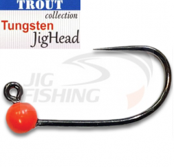 Джиг-головки Trout Tungsten Jig Head BL #8 0.4gr Red (3шт/уп)