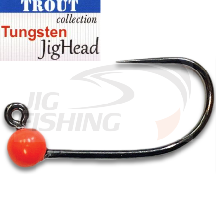 Джиг-головки Trout Tungsten Jig Head BL #8 0.4gr Red (3шт/уп)