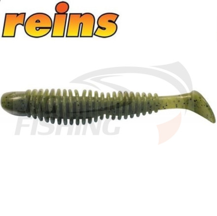 Мягкие приманки Reins Bubbring Shad 3&quot; #001 Watermelon Seed