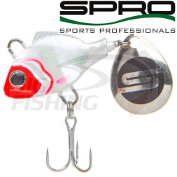 Тейлспиннер Spro ASP Jigging Spinner UV 14gr #White Bleeder