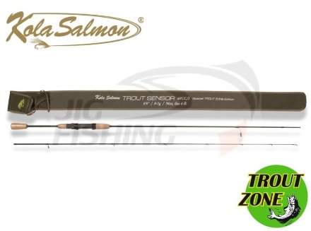 Спиннинг Kola Salmon Trout Sensor 662UL Trout Zone Edition 1.98m 0-3gr