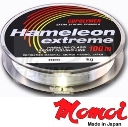 Монофильная леска Momoi Hameleon Extreme 100m #0.33mm 12kg