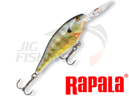 Воблер Rapala Shad Rap SR08 #BG