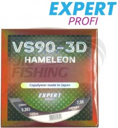 Монолеска Expert Profi VS90 3D Hameleon 100m 0.148mm 4.55kg