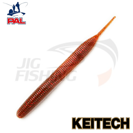 Мягкие приманки Keitech Sexy Impact 3.8&quot; #PAL07 Motor Oil Red Flake