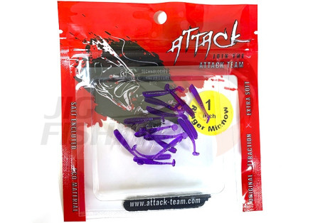 Мягкие приманки Attack Ringer Minnow 1&quot; #012