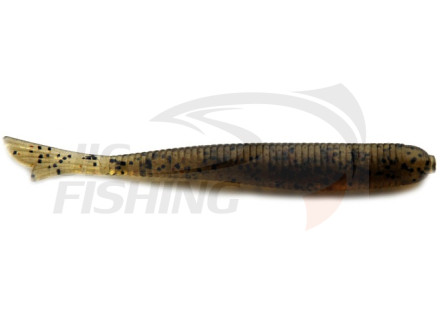 Мягкие приманки Bait Breath Fish Tail 2&quot; #817 Dark Green Pumpkin Seed