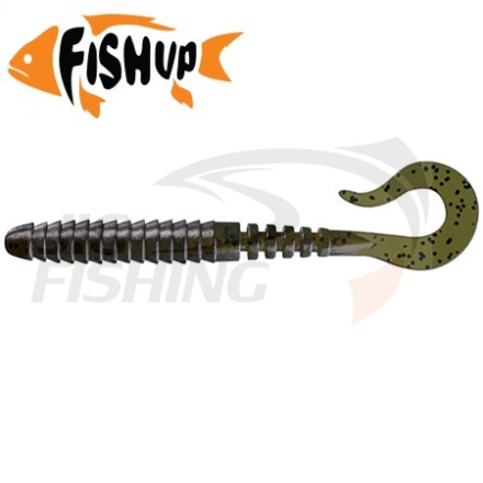 Мягкие приманки FishUp Vipo 3.6&quot; #043 Watermelon Brown/Black