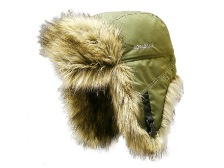 Шапка ушанка Kosadaka Arctic мех волк хаки