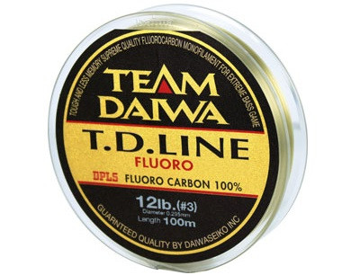 Флюорокарбон Team Daiwa Line Fluoro 100m 0.195mm 5lb