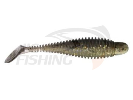 Мягкие приманки Lunker City Grubster 4.25&quot; #217 Gold Flash