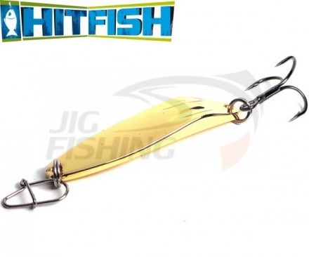 Зимняя блесна HitFish Otter 5gr Gold