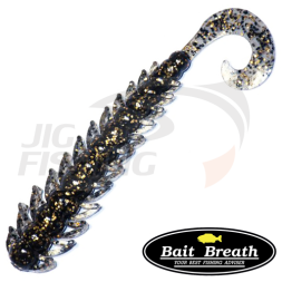 Мягкие приманки Bait Breath Bugsy 2.5&quot; #130 Smoke Gold Seed