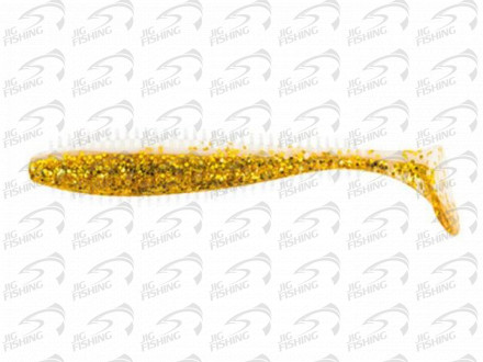 Мягкие приманки Rage Spikey Shad 60mm NLS717 Gold Glitter