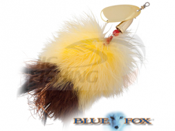 Вращающаяся блесна Blue Fox Vibrax Super Bou 6 #YB