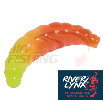 Мягкие приманки River Lynx Drakkar 38mm #209 Orange Chartreuse