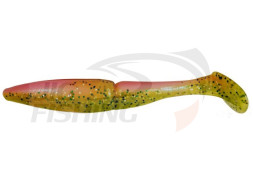 Мягкие приманки Sawamura One'up Shad 3&quot; #151 Pink Green Silver Glitter