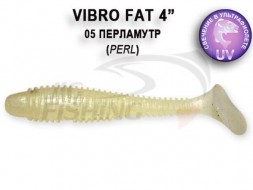 Мягкие приманки Crazy Fish Vibro Fat 4&quot; 05 Perl