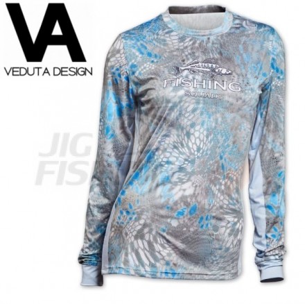 Джерси Veduta Reptile Skin Air Blue UPF50+ M Women