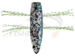 Мягкие приманки Fish Arrow AirBag Bug 1.2&quot; #T02 Crystal Green