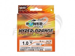 Шнур Power Pro Hyper Orange 150m #0.8