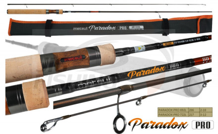 Спиннинг стримовый Metsui Paradox Pro PP692L 2.06m 2-10gr