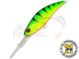 Воблер Pontoon 21 DeepRey 105F-DR #042 Matte Chartreuse Perch