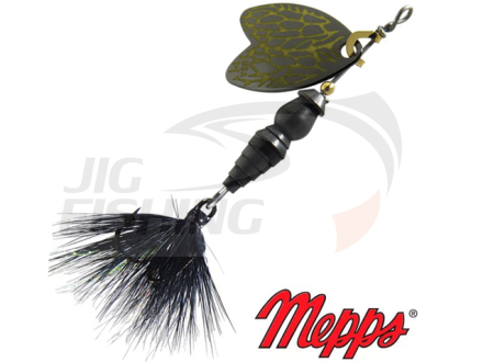 Вращающаяся блесна Mepps Bug 00 #Stone Fly