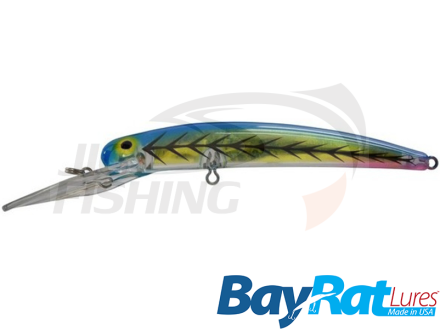 Воблер BayRat Lures Long Extra Deep 140F 14gr #Blue Tiger