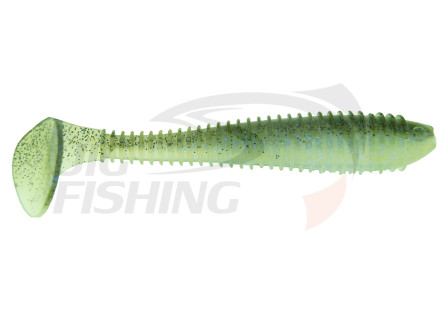 Мягкие приманки Bass Assassin Boss Shiner 4.7&quot; #449  Electric Shad