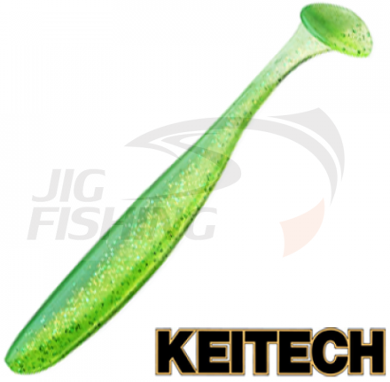 Мягкие приманки Keitech Easy Shiner 4.5&quot; #424 Lime Chart